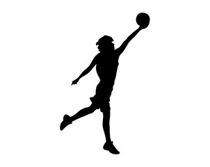 A boy playing with a football vector.