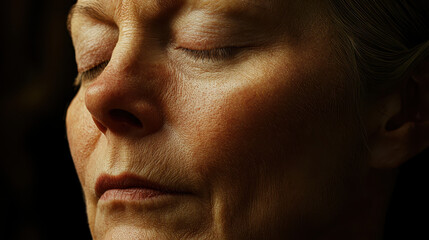 Obraz premium Emotional release during therapy session in warm and peaceful setting