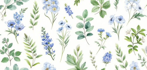 seamless floral background