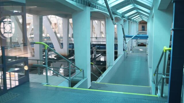 Water treatment plant: how drinking water gets purified before reaching the city. From mechanical filtering to UV disinfection &mdash; full process inside.
