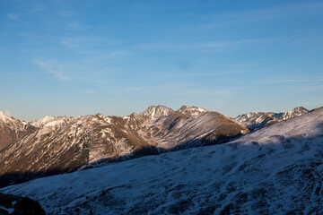 snow covered mountain