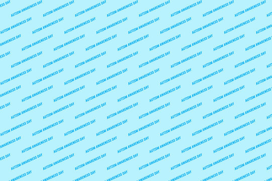 Autism Awareness Day Background, Colorful Design for Autism Support and Advocacy