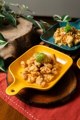 Indonesian snack traditional asian food restaurant