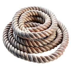 rope on white background