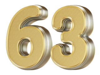 3D Golden Number 63