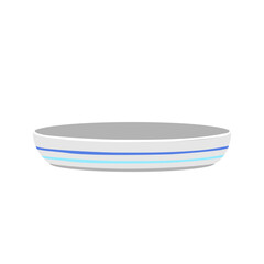 light blue plate