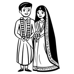 Bengali Wedding Couple