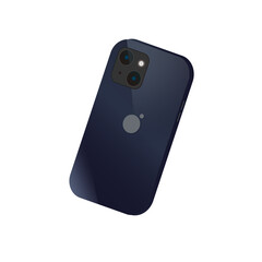 dark blue smartphone