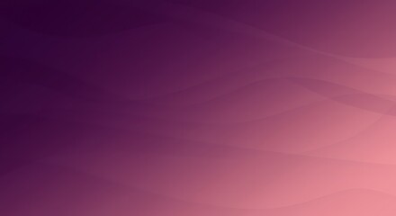 Fototapeta premium Abstract Purple and Pink Gradient Background with Flowing Soft Wavy Lines