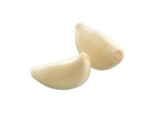 Garlic isolated set.