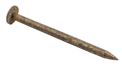 old rusty nail