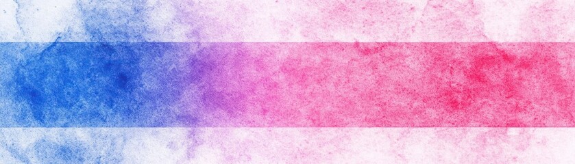 A colorful watercolor design with vibrant blended colors and textures