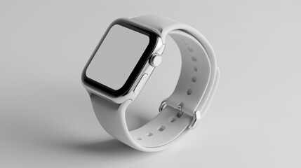 Modern Smartwatch with Blank Screen