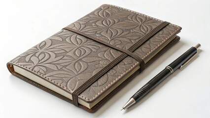 Leatherbound Notebook and Pen Set for Corporate Gifts and Graduation Presents