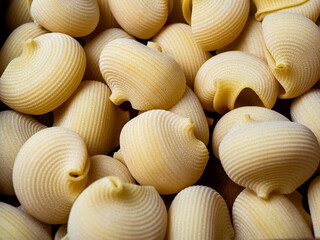 Sopa de galets en cataluña y lumaconi en italia