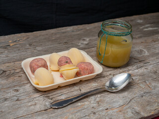 Sopa de galets en catalu&ntilde;a y lumaconi en italia