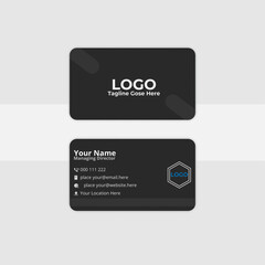  Modern creative Business card design template, Corporate business Visiting card layout for print.