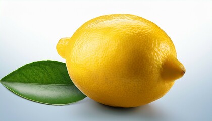 lemon on a white background