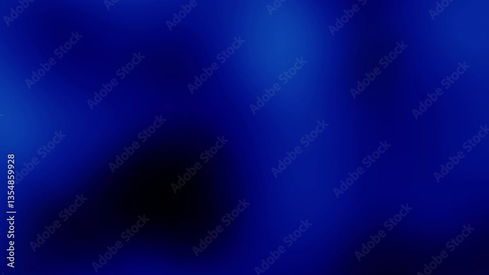 Poster Abstract blue texture motion background. Dark Blue motion gradient loop background
