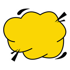 Comic Shape Vector Design