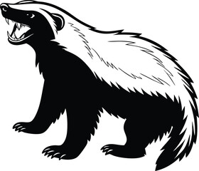 bear vinyl ready vector illustration