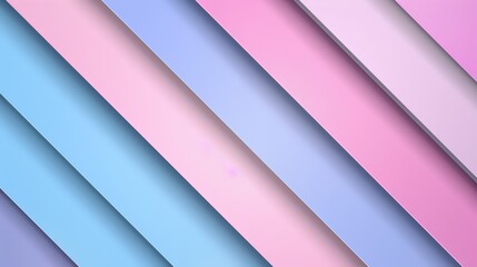 Fototapeta premium Pastel Diagonal Stripes Background Design