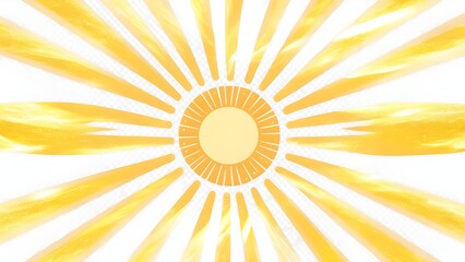 Obraz premium An isolated effect of sun beams on a translucent background. rays of sunshine that shine brightly. Light PNG. yellow sun radiance, sparkling bright sun, and sunburst. glare from the sun. Design elemen