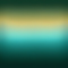Fototapeta premium dark green to turquoise gradient with soft golden glow at the top for use in modern backgrounds or atmospheric compositions