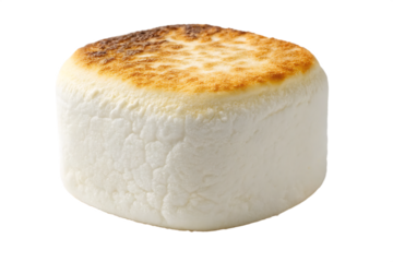 marshmallow isolated on white background PNG. GENERATIVE AI