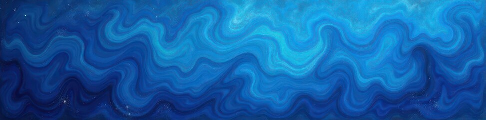 Obraz premium Deep blue canvas texture, abstract swirling pattern, image, background image