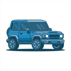 Modern SUV Car Vector Illustration
Flat Design Blue SUV Car,Stylish Off-Road Vehicle Vector,Cartoon Style SUV Car Clipart,Blue SUV Car Side View Vector,Minimalist Car Illustration for Design