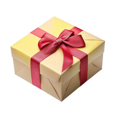 Obraz premium gift box isolated on white