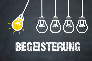 Fototapeta premium Begeisterung