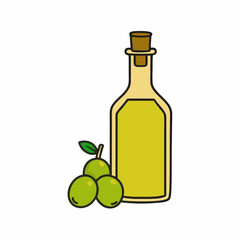 bottle of olive oil