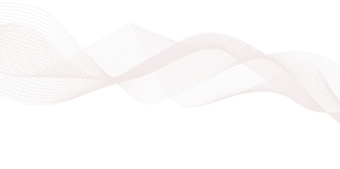 Abstract Curved Black and White Line Wave Background