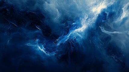 Swirling ethereal energy in a dramatic digital atmosphere