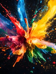 Vibrant Color Explosion