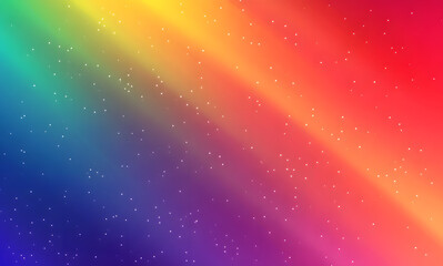 Rainbow color gradient background banner vector template. LBGT people pride symbol