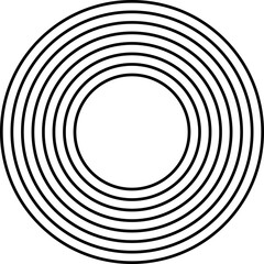 Obraz premium Abstract Minimalist Lined Shape