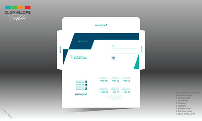 Obraz premium envelope for corporate and any use