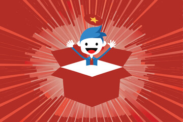 A person dramatically unveils a mysterious box, revealing its contents; suspenseful, intriguing, close-up shot.