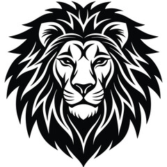Lion Head vector isolated on white background