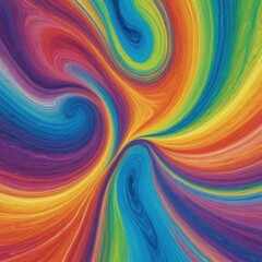Obraz premium Dynamic Abstract with Flowing Forms