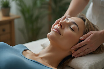 Craniosacral Therapy - Head Massage - Pain and Migraine Relief - Reiki - Access Bars - AI generated