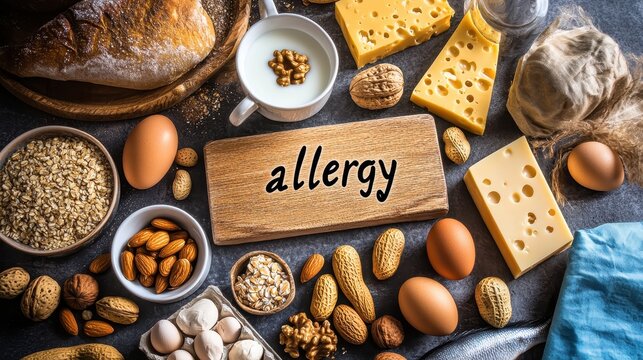 Allergy Causing Foods:  Common Allergens and Their Sources, A Comprehensive Guide to Food Allergies