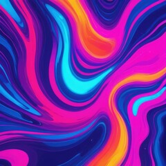 Obraz premium Chromatic Cascade