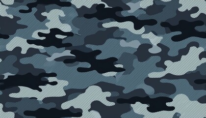 Texture military camouflage repeats seamless special force print.