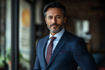 Fototapeta premium professional man in office
