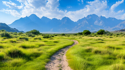 Mountain Valley Trail View