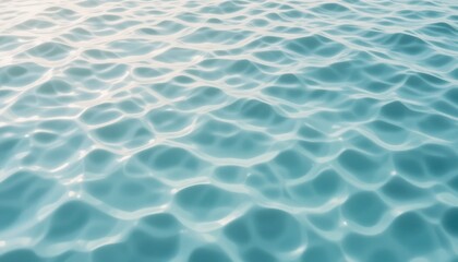 Gentle waves lapping on clear blue water tropical beach nature scene serene environment aerial view calmness and relaxation